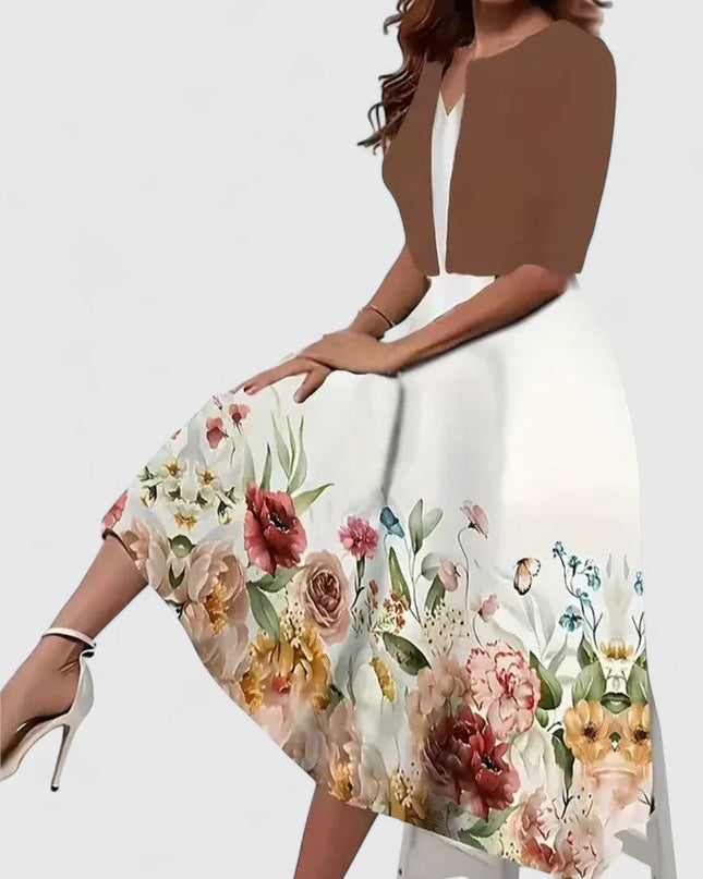 Chantal | Elegant Midi Dress
