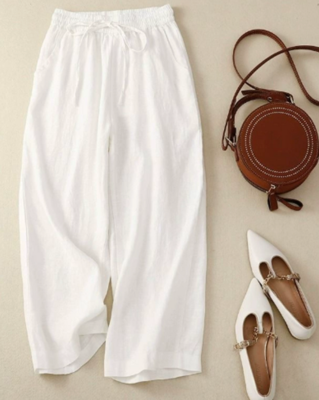 Women’s Pants | Wide Leg Drawstring