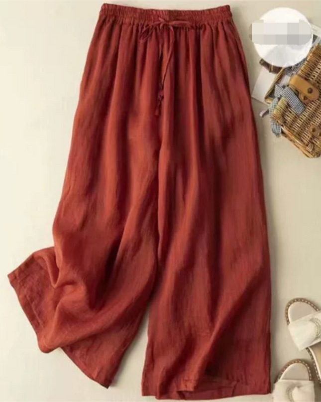 Women’s Pants | Wide Leg Drawstring