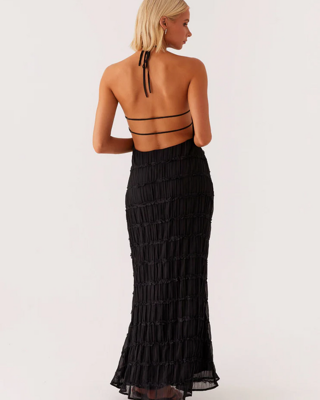 Women’s Dress | Halter Maxi