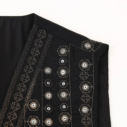 Women’s Vest | Sequin Embroidered Design