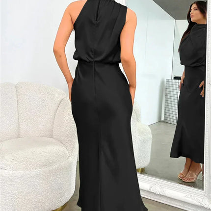 Women's Evening Dress | Halter Neck Maxi