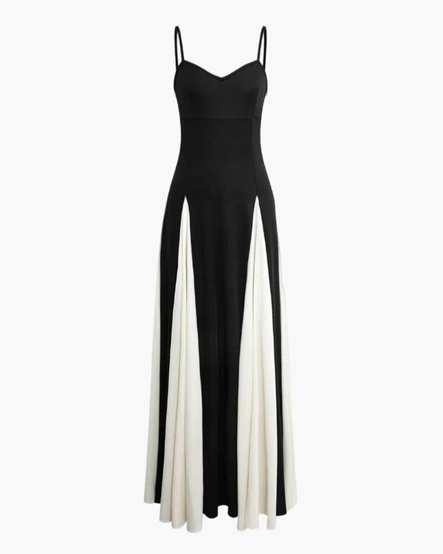 Women’s Dress | Contrast Panel Maxi
