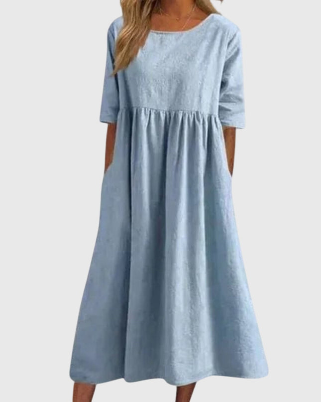Haisley | Elegant Short-Sleeved Dress