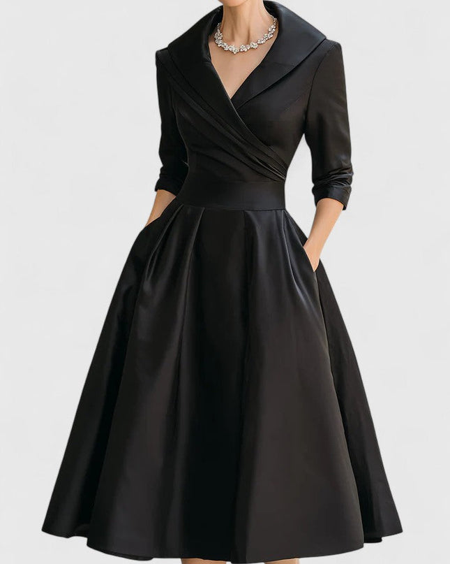Yan | Elegant Midi Dress
