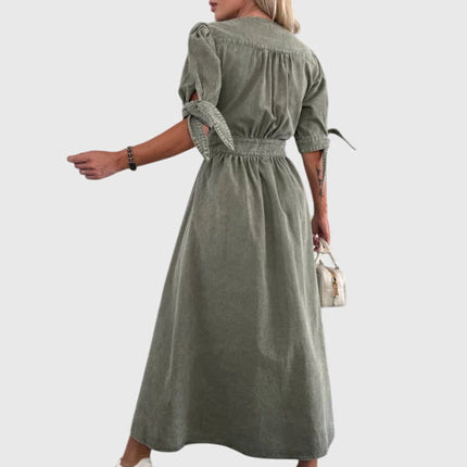 Sophia | Elegant Denim Dress
