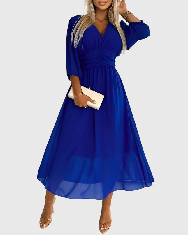 Chloe | Lightweight Silky Chiffon Dress