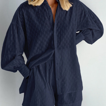 Cesca | Chic Shirt & Shorts Set ( Almost Out Of Stock)