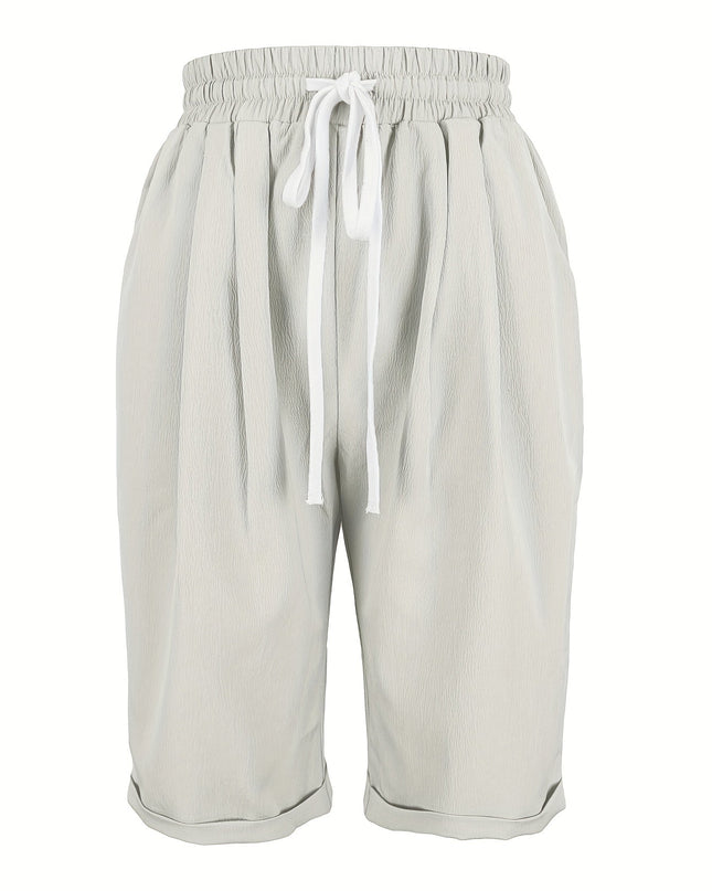 Women's Shorts | Pull-On Straight Leg Cropped