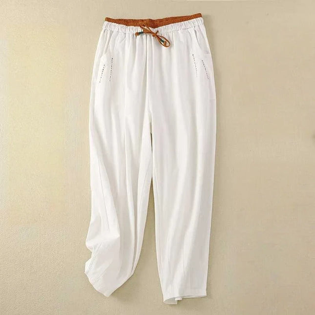 Women's Summer Pants | Adjustable Drawstring