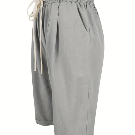 Women's Shorts | Pull-On Straight Leg Cropped