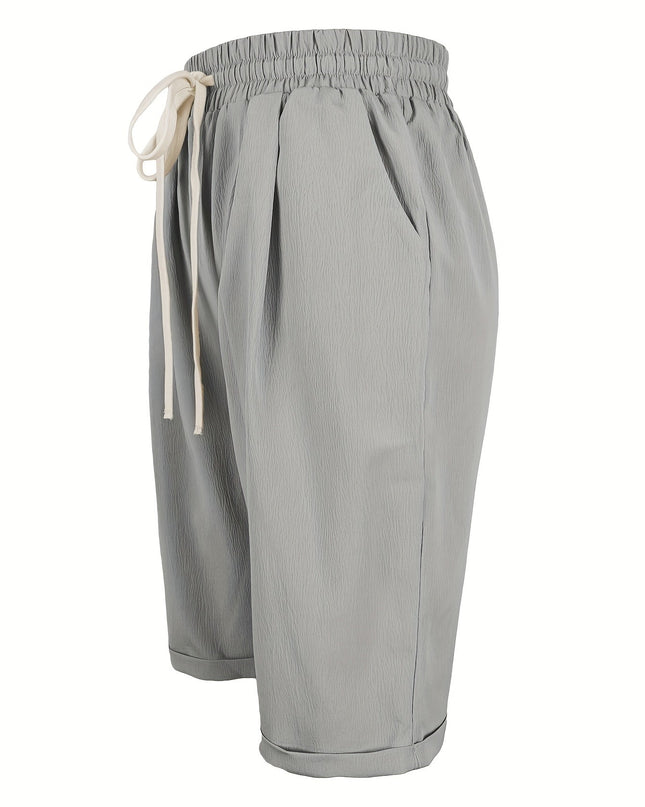 Women's Shorts | Pull-On Straight Leg Cropped