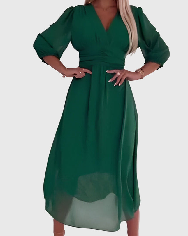 Chloe | Lightweight Silky Chiffon Dress