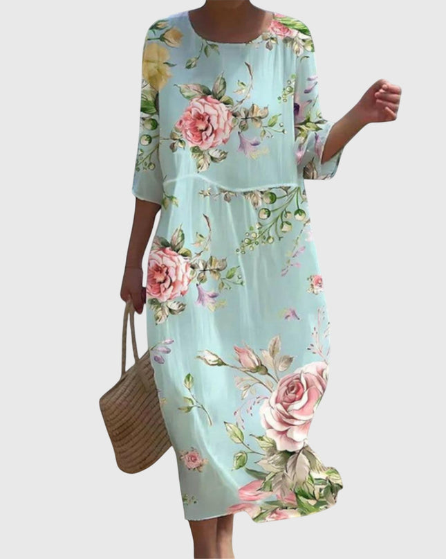 Hayley | Stylish Floral Maxi Dress