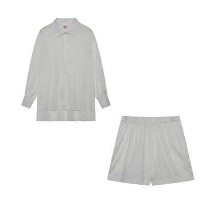 Cesca | Chic Shirt & Shorts Set ( Almost Out Of Stock)