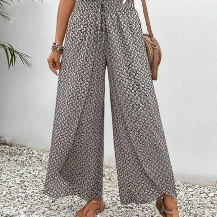 Women’s Trousers | Wide Leg Elastic Waist