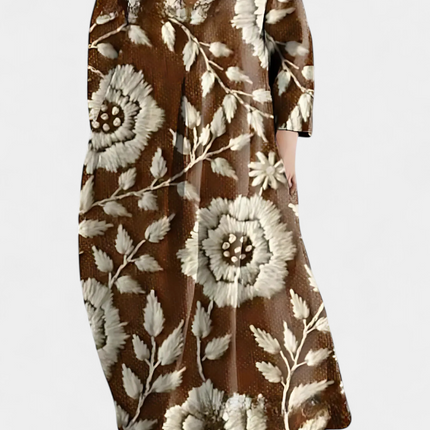 Isalinde | Comfortable V-Neck Dress