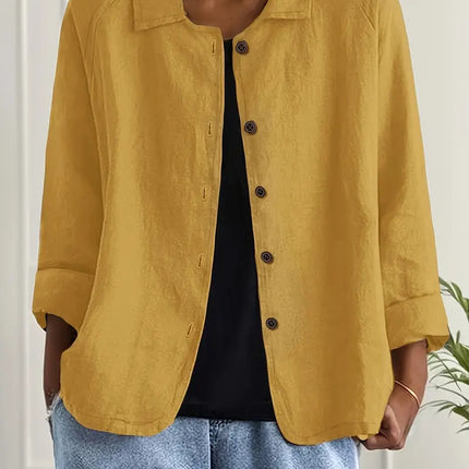 Women’s Blouse | Long Sleeve Button-Up