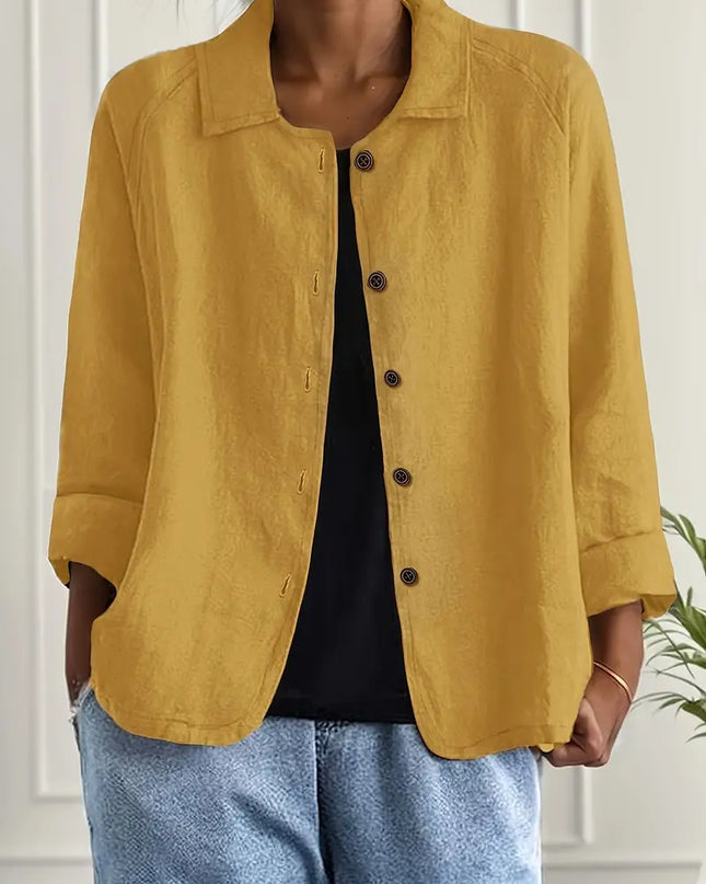 Women’s Blouse | Long Sleeve Button-Up