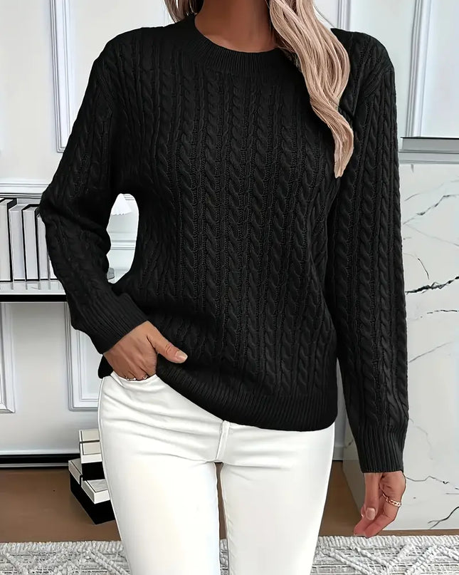 Women's Blouse | Cable Knit Pattern