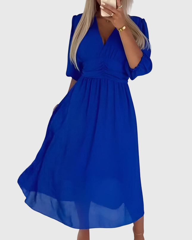 Chloe | Lightweight Silky Chiffon Dress