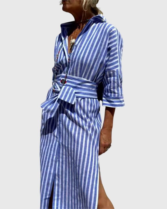 Ellen | Classic Striped Dress