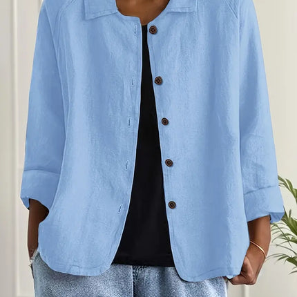 Women’s Blouse | Long Sleeve Button-Up