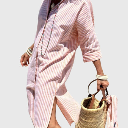 Ellen | Classic Striped Dress
