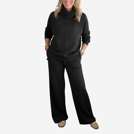 Evelyne - Two-Piece Travel Set With Turtleneck