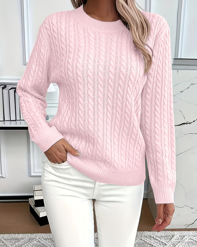 Women's Blouse | Cable Knit Pattern
