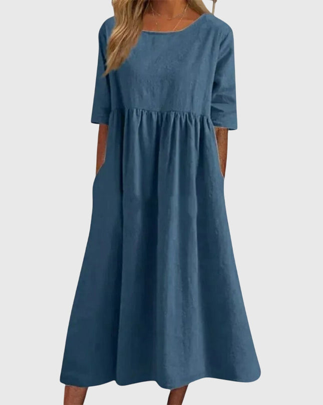 Haisley | Elegant Short-Sleeved Dress