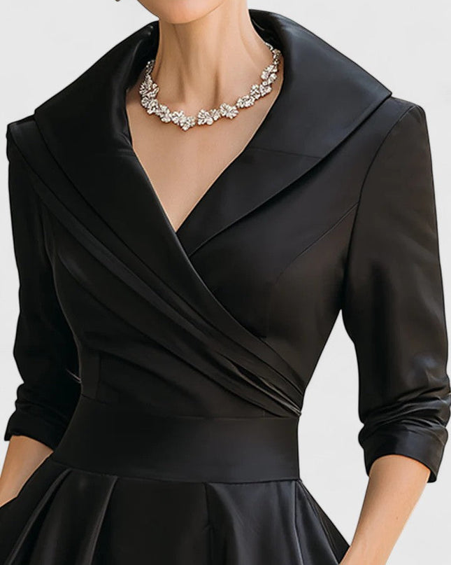 Yan | Elegant Midi Dress