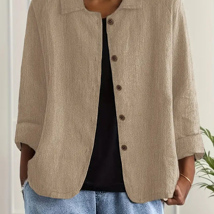 Women’s Blouse | Long Sleeve Button-Up