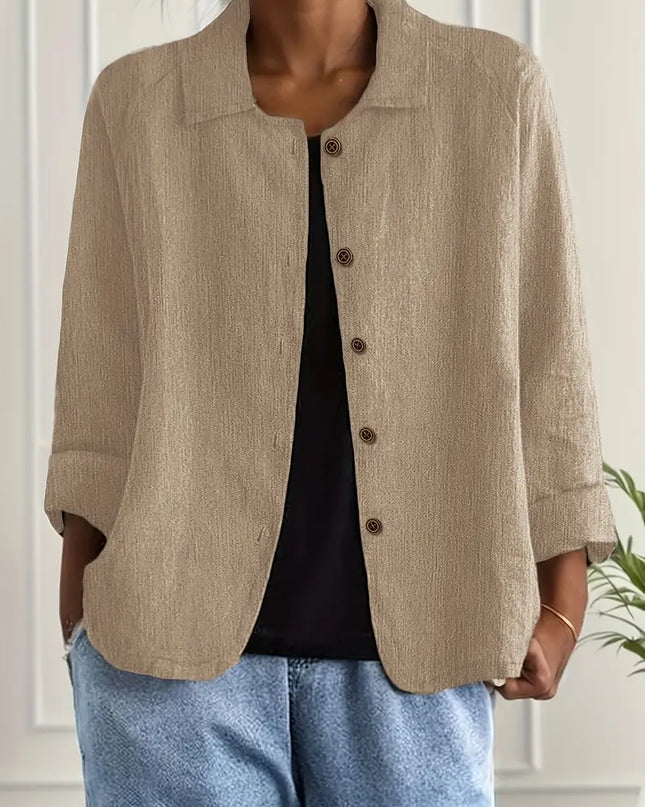 Women’s Blouse | Long Sleeve Button-Up