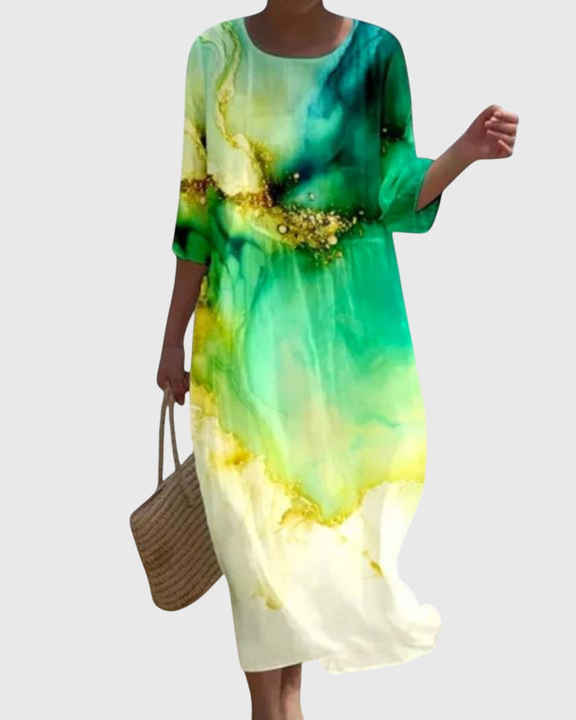 Hayley | Stylish Floral Maxi Dress