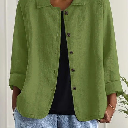 Women’s Blouse | Long Sleeve Button-Up