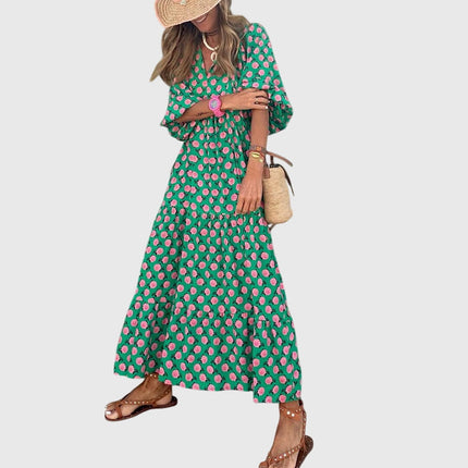 Sarah - Boho Maxi Dress