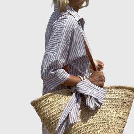 Ellen | Classic Striped Dress