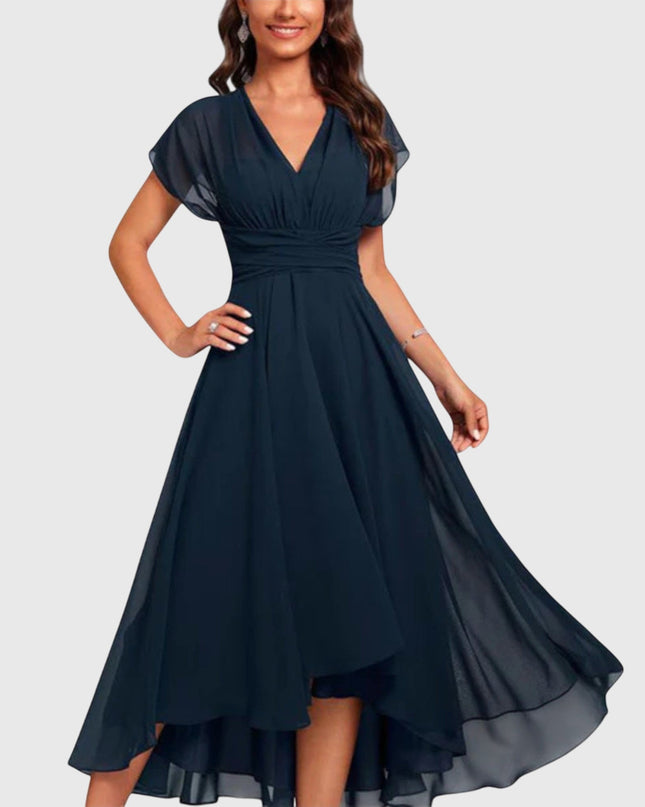 Christina | V-Neck A-Line Dress
