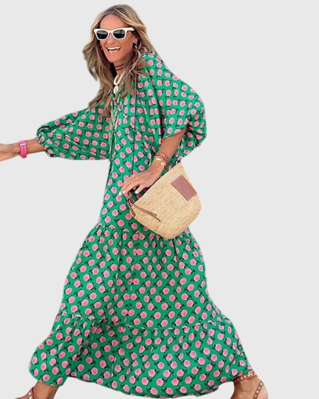 Sarah - Boho Maxi Dress