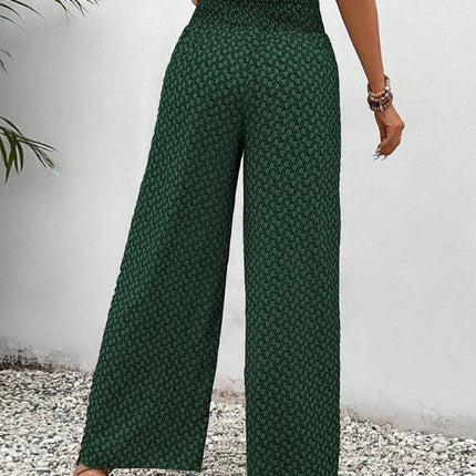 Women’s Trousers | Wide Leg Elastic Waist