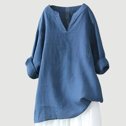 Women’s Blouse | Long Sleeve V-Neck