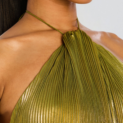 Women's Dress | Ruched Waistband Detail Maxi