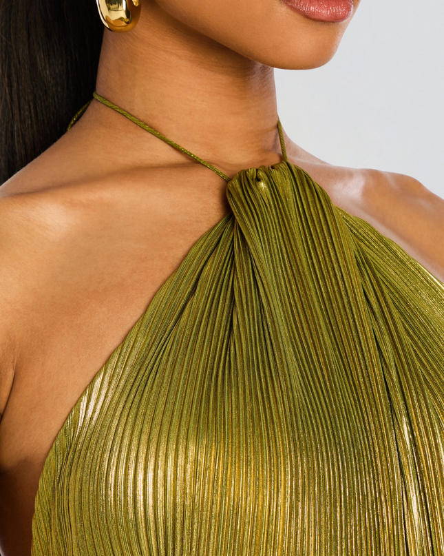 Women's Dress | Ruched Waistband Detail Maxi
