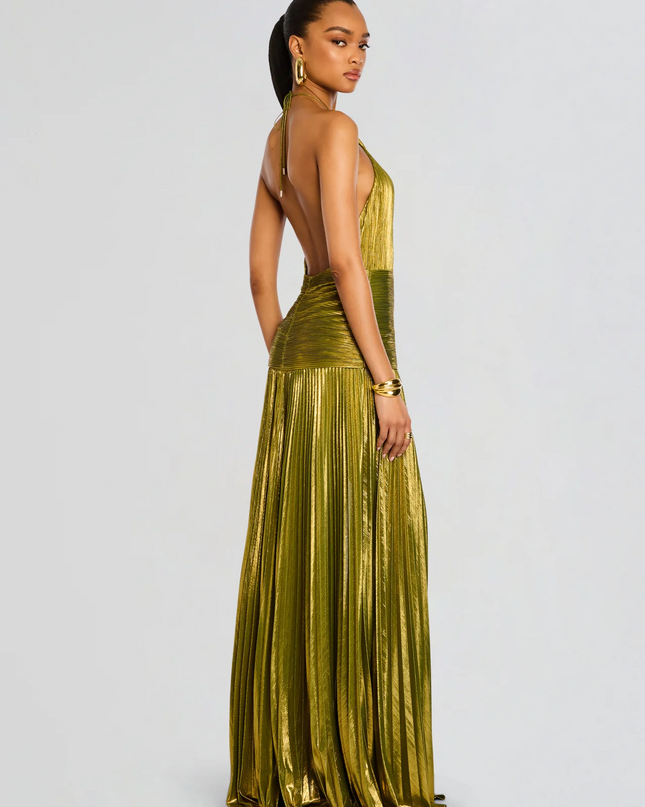 Women's Dress | Ruched Waistband Detail Maxi