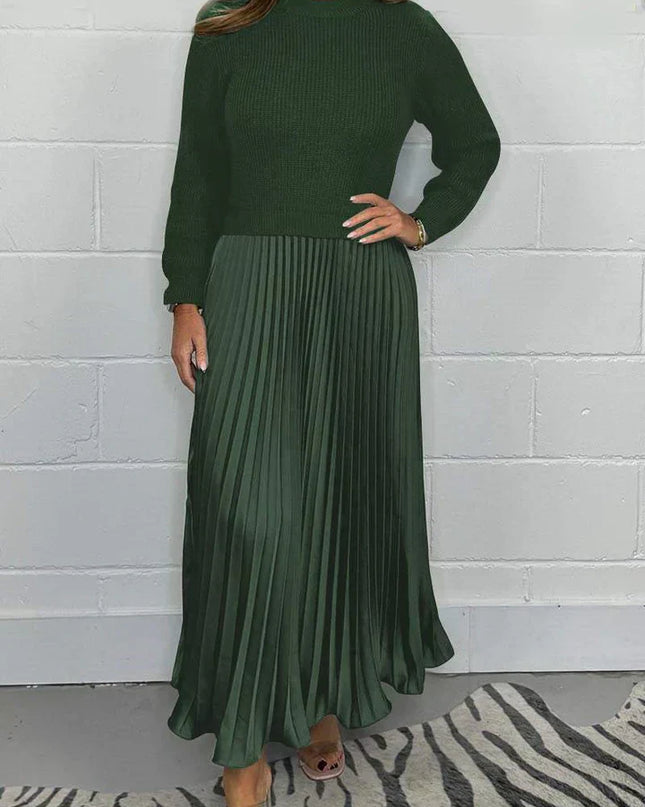 Kirstin | Elegant Pleated Two-Piece Set