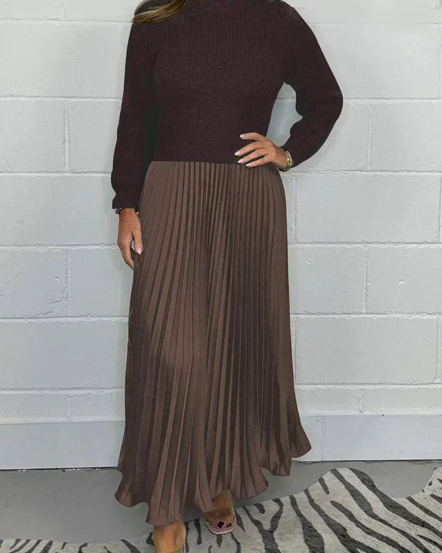 Kirstin | Elegant Pleated Two-Piece Set