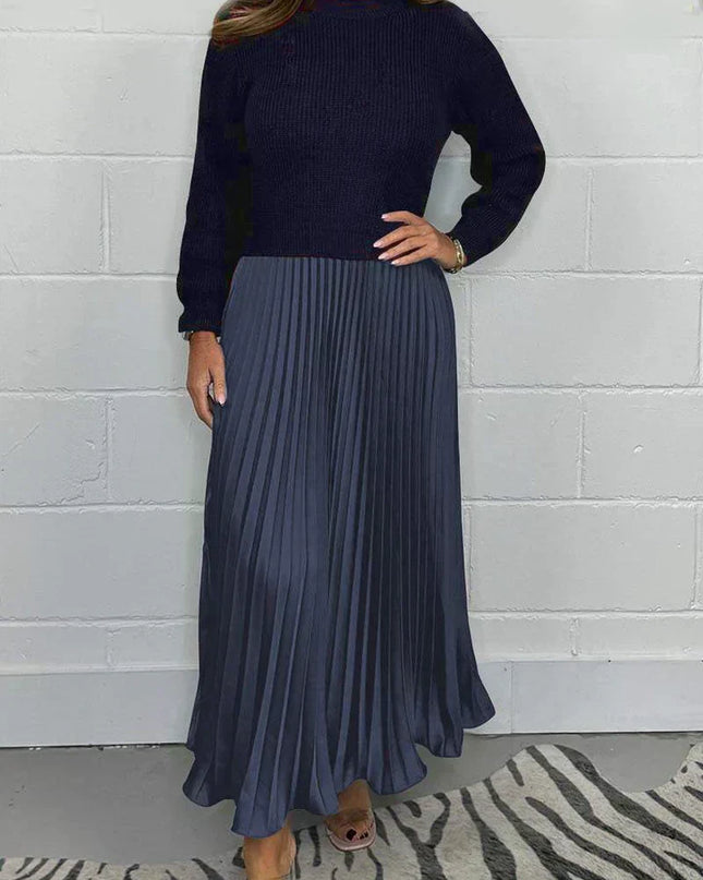 Kirstin | Elegant Pleated Two-Piece Set