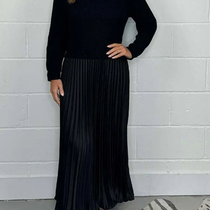 Kirstin | Elegant Pleated Two-Piece Set