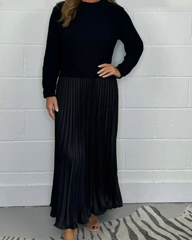 Kirstin | Elegant Pleated Two-Piece Set